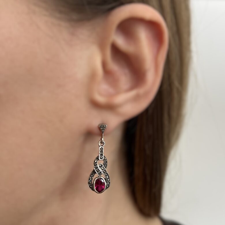 Marcasite Earrings Maria 